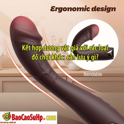 Kết hợp dương vật giả với các loại đồ chơi khác: cần lưu ý gì?