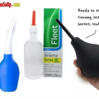 Dụng cụ thụt rửa hậu môn là gì? Tốt các sản phẩm bán chạy nhất hiện nay!