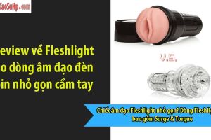 Review về Fleshlight Go dòng âm đạo đèn pin nhỏ gọn cầm tay