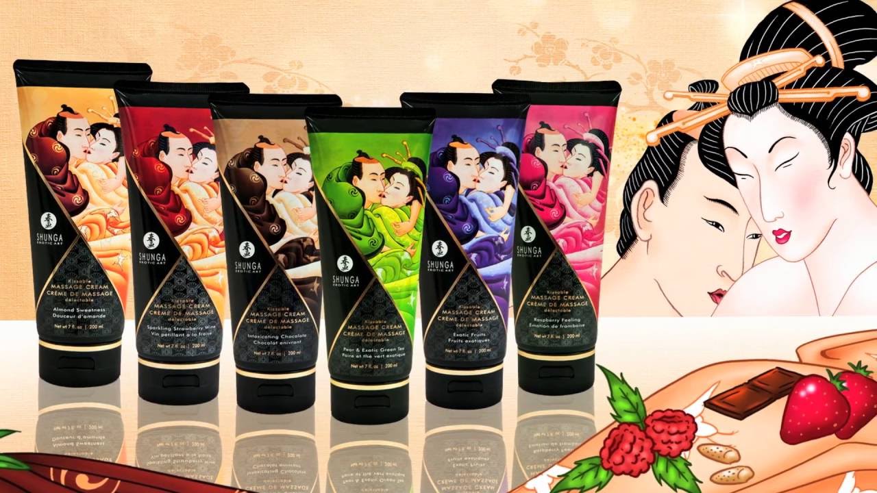 Kem massage có thể hôn