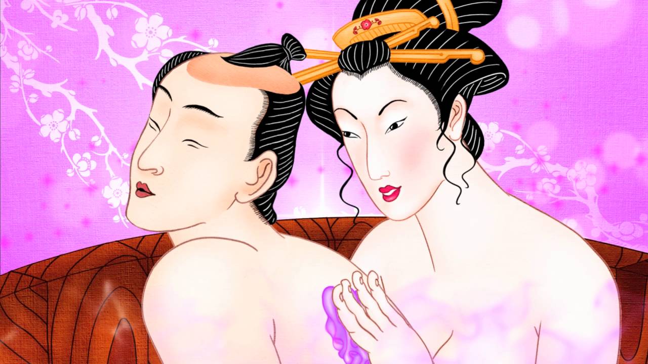 Shunga Erotic Art – Lovebath