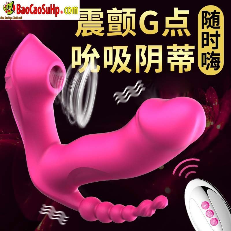 Trứng rung quần lót Fox M6 làm ấm rung hút điều khiển từ xa