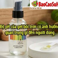 Do pH cua gel boi tron co anh huong quan trong gi den nguoi dung
