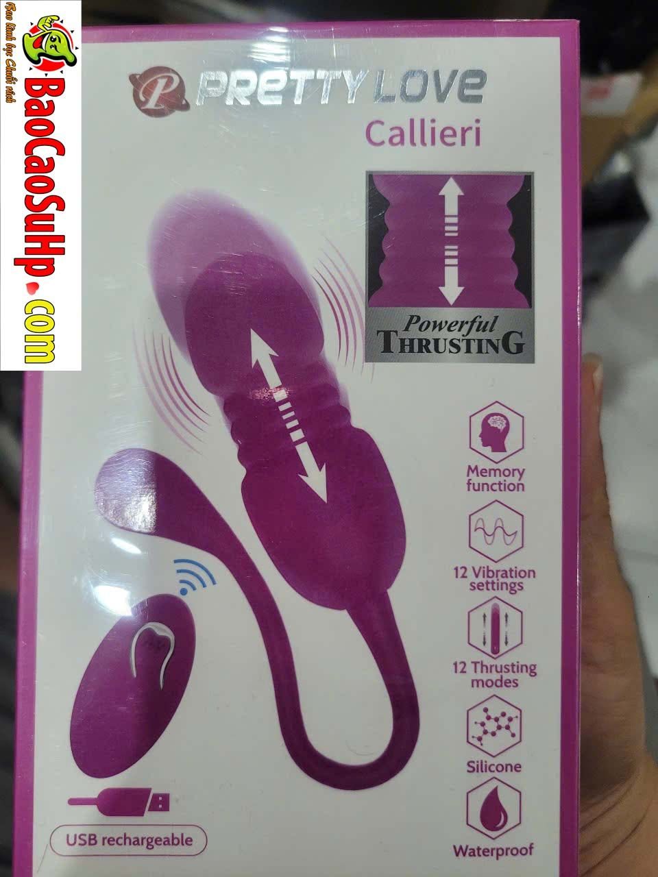 Video giới thiệu trứng rung PRETTY LOVE BI-014892W Callieri