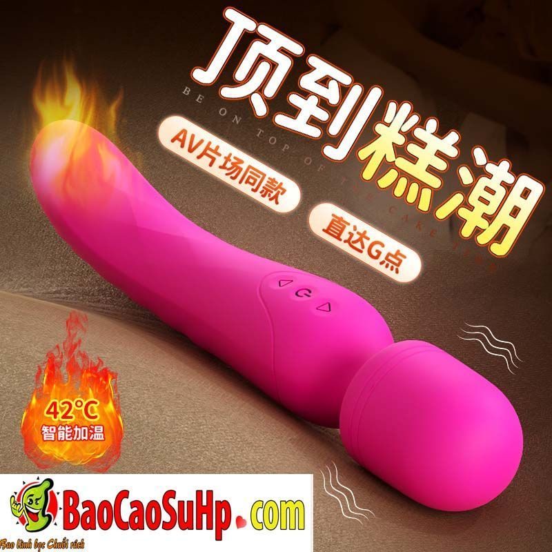 Chày rung 2 đầu phát nhiệt Shane s197 cao cấp kích thích đa điểm