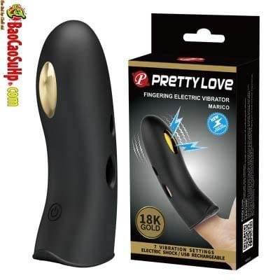 Sextoy ngón tay rung cao cấp Baile Gold 18k Electric Marico Sextoy ngón tay rung cao cấp Baile Gold 18k Electric Marico