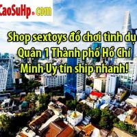 Shop sextoys đồ chơi tình dục Quận 1 Thành phố Hồ Chí Minh Uy tín ship nhanh!