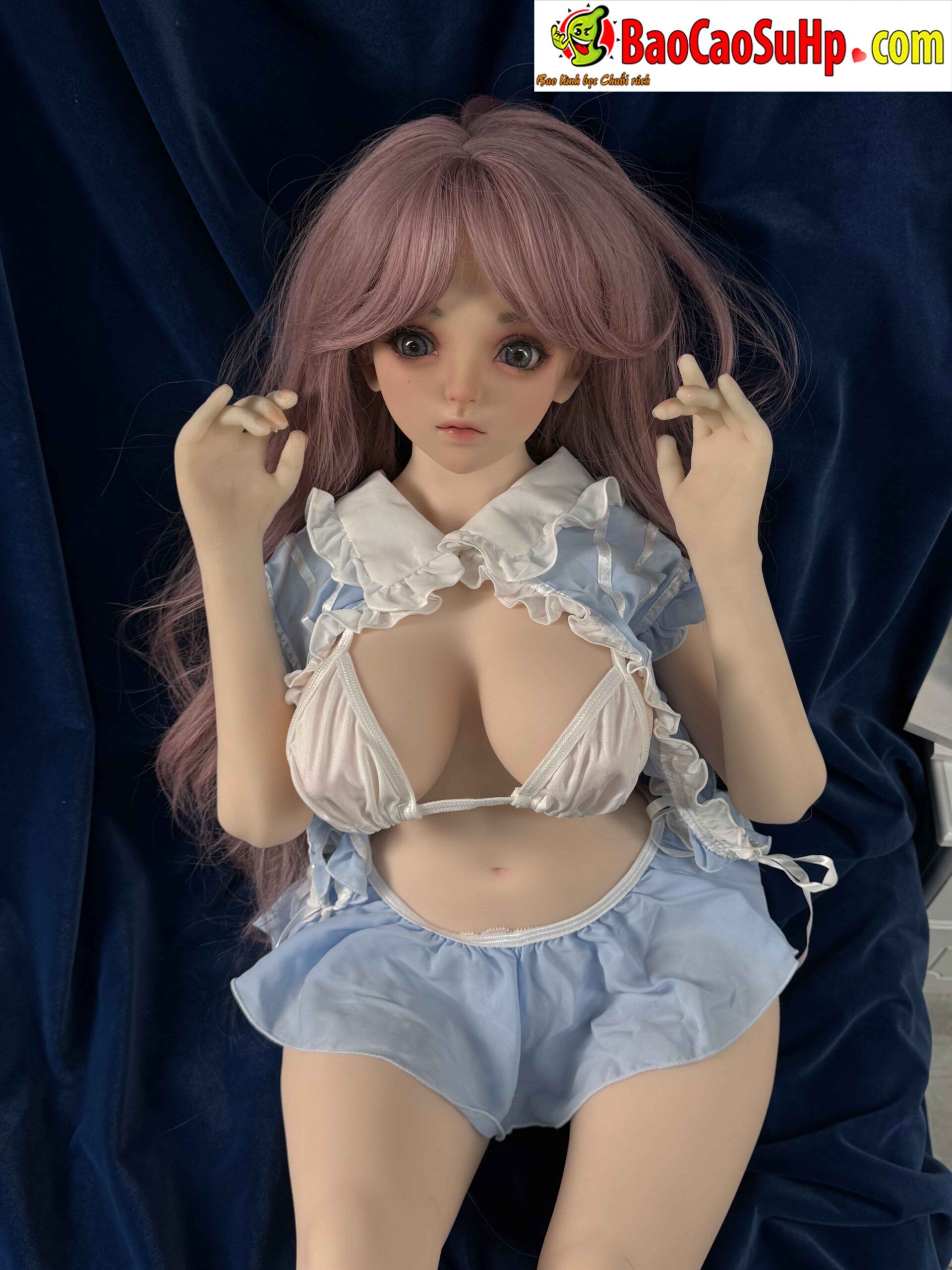 Búp bê tình dục Anime Loli Masato tóc hồng ngây thơ trong sáng 1m1
