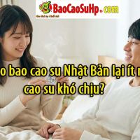 Tại sao bao cao su Nhật Bản lại ít mùi cao su khó chịu?