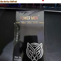 Bao cao su Ôm sát Tăng khoái cảm PowerMen Tighter & Longer & Dotted size 49mm