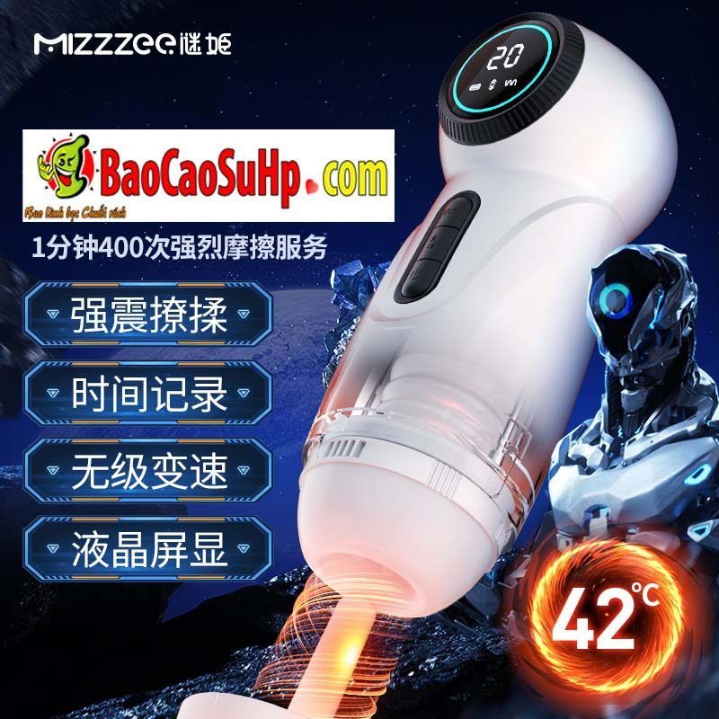 Cốc thủ dâm tự động Mizzzee Universe Cup hút thụt phát nhiệt nhỏ gọn