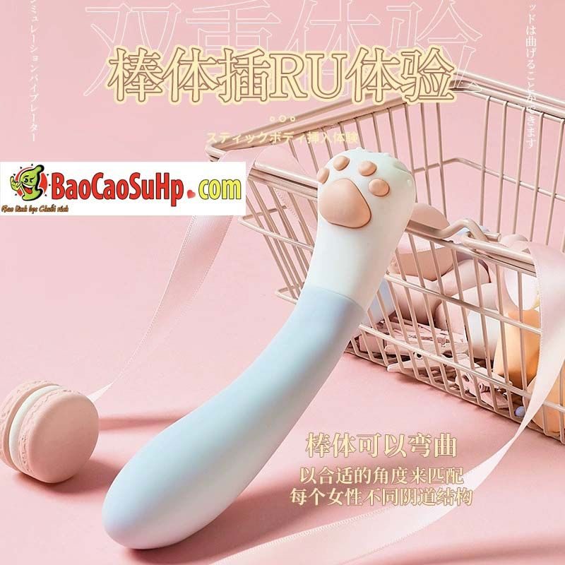 Video giới thiệu máy rung 2 đầu Kimijima Ai Scratching Soul Cat Claw Tay mèo dễ thương