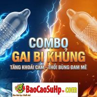 Combo bao cao su gai bi khủng Đánh Thức Mọi Giác QuanOLO Bi Cửu Long Châu và Olo CAT siêu gai lưỡi mèo