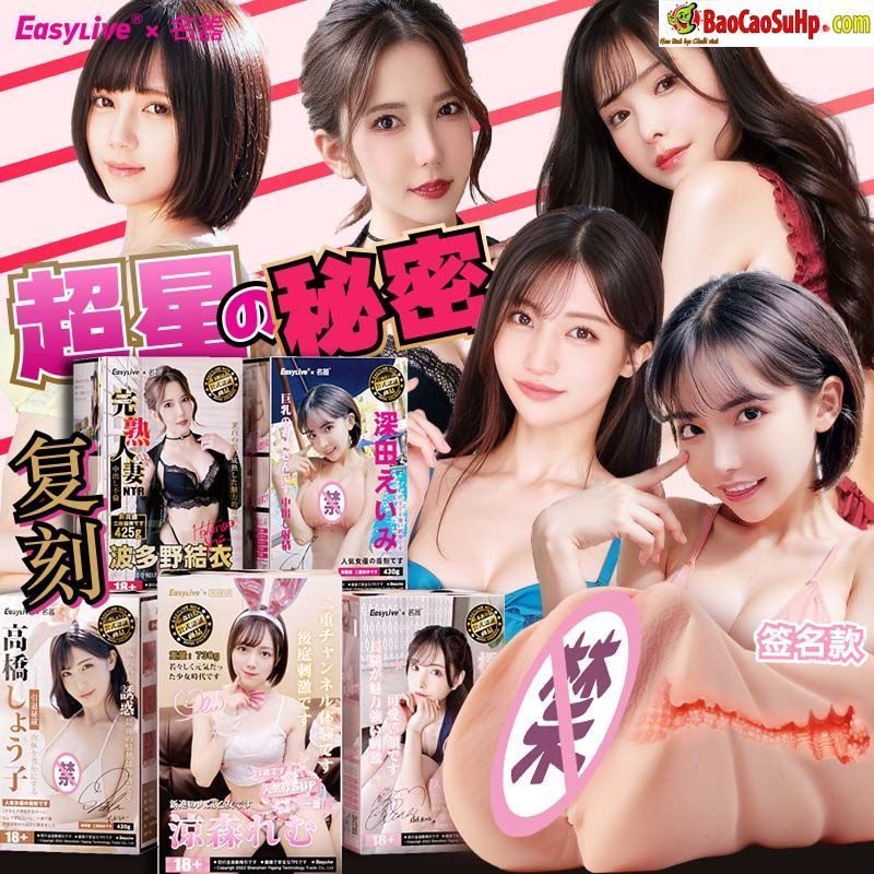 Bộ âm đạo giả nguyên khối EasyLive Idol japan New cao cấp 730g