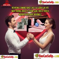 Review combo bao cao su gân gai và máy rung đầu ti: Cảm giác kích thích mạnh hay nhẹ nhàng?