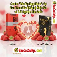 Combo Bao cao su "Dâu Tây Ngọt Ngào": Sự Giao Thoa Giữa Kỹ Nghệ Nhật Bản và Trải Nghiệm Hàn Quốc