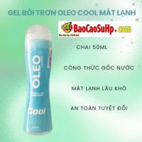 Gel Bôi Trơn Oleo Lampo Cool 50ml: Cảm Giác Mát Lạnh, Bừng Tỉnh Mọi Cuộc Yêu