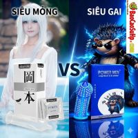 Okamoto Skinless Skin vs Powermen Nhím Đen: Cuộc chiến giữa siêu mỏng và siêu gai