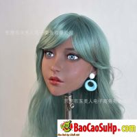 Đầu búp bê tình dục full silicone HT 2026 Da màu mô phỏng như thật có răng lưỡi