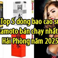 Top 5 dòng bao cao su Okamoto bán chạy nhất tại Hải Phòng năm 2025