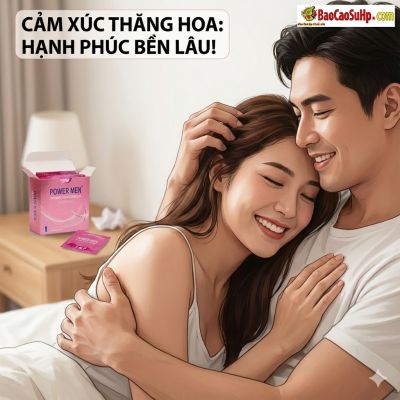 Review bao cao su Powermen màu hồng (Super Thin Longer) mỏng kết hợp với kéo dài: Phiên bản nâng cấp.