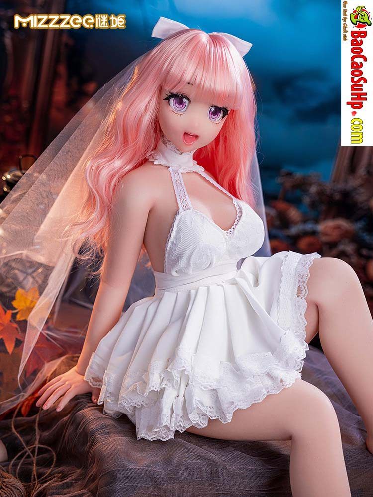 Video giới thiệu Búp bê tình dục đầy đủ tay chân Anime Bianca cô dâu xinh xắn 88cm Silicone
