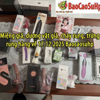 Miệng giả, dương vật giả, chày rung, trứng rung hàng về 17.12.2025 Baocaosuhp