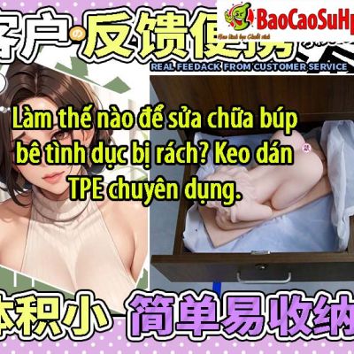 Lam the nao de sua chua bup be tinh duc bi rach Keo dan TPE chuyen dung ea9e4dab