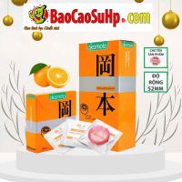 Bao Cao Su Okamoto Skinless Skin Orange Lubricated Huong Cam 4 edc5a56d