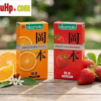 Combo Bao cao su Okamoto "Vườn Trái Cây": Đổi Gió Cuộc Yêu - Ngọt Ngào & Tươi Mát