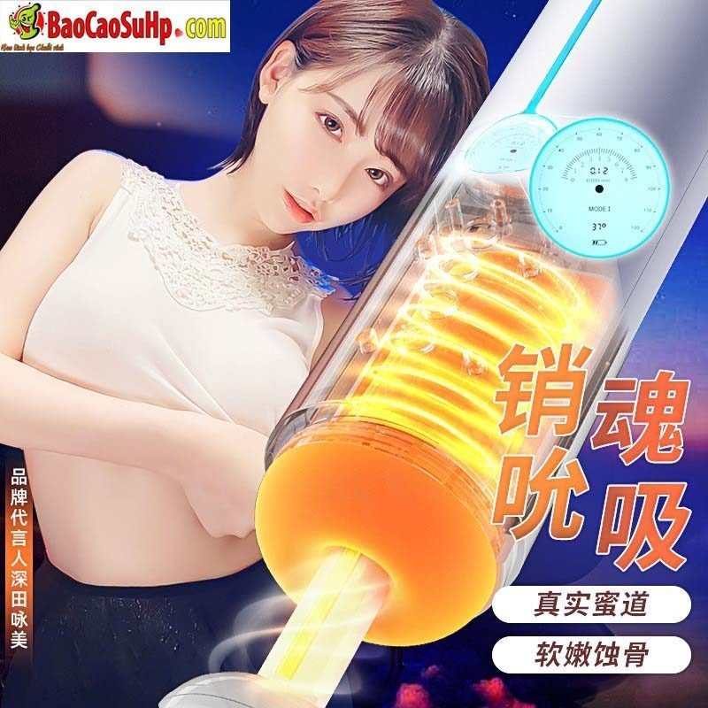 Cốc thủ dâm bóp hút chân không cực mạnh Blue Crystal-X 42C