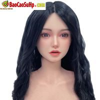 Đầu búp bê tình dục Full Silicone cấy tóc răng miệng AT2026 đỉnh Cao Của Công Nghệ "Mô Phỏng Sự Sống"