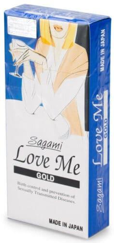 Sagami Love Me Gold - Siêu mỏng siêu truyền nhiệt