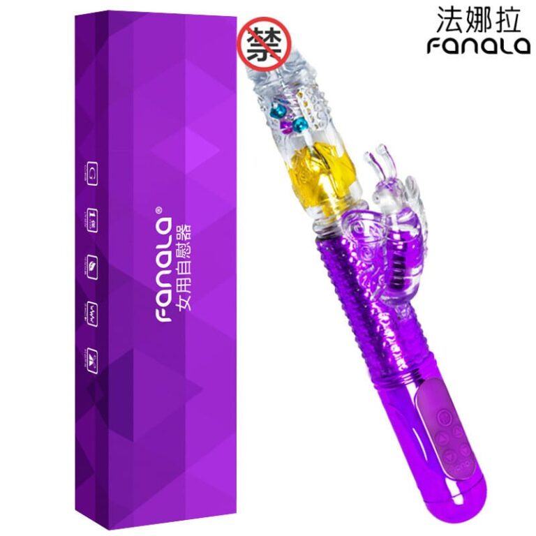 Dương vật giả đa năng rung ngoáy thỏ xinh Fanala