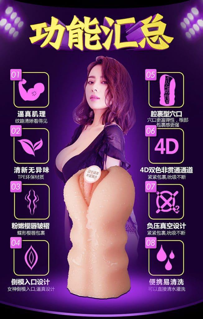 Âm đạo giả nguyện khối Sextoy