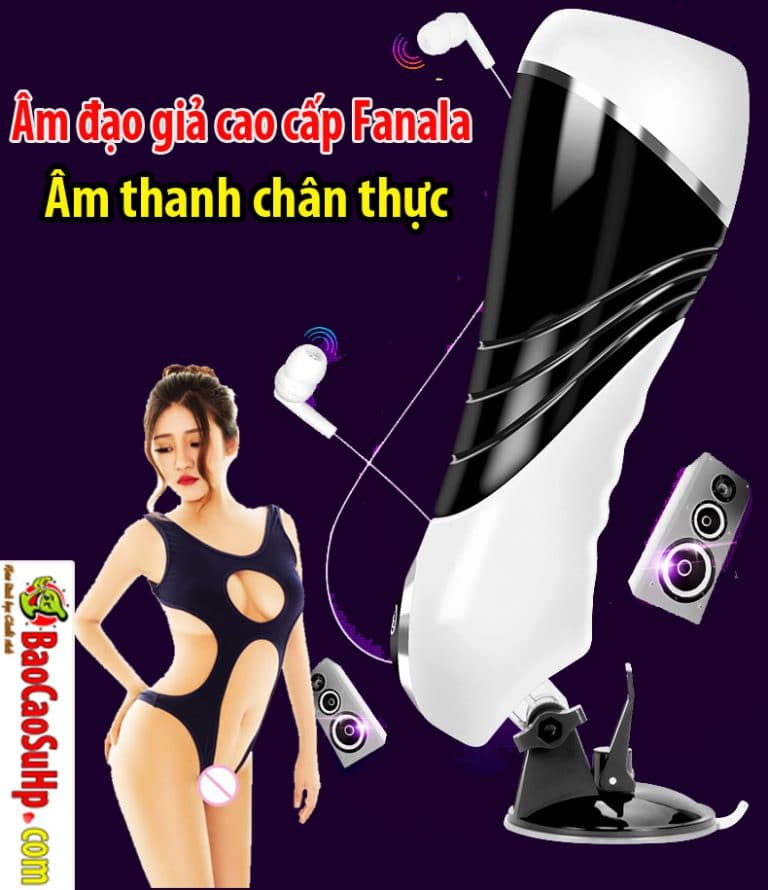 Sextoy âm đạo giả cao cấp Fanala gắn tường rên rung nhiều chế độ