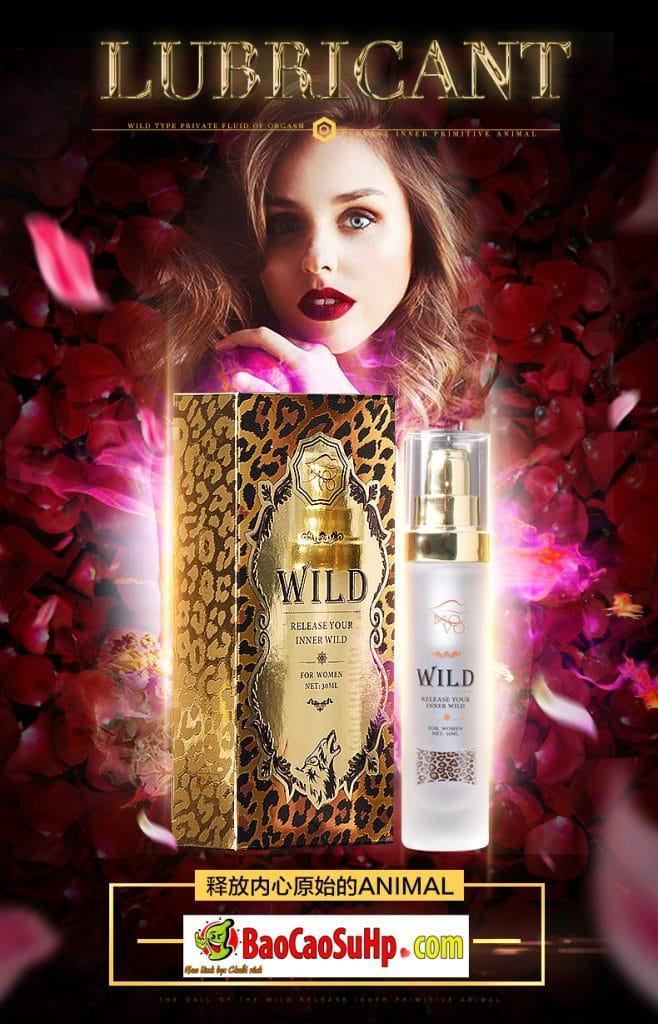 Gel cao cấp tăng kích thích cho nữ MoVo Wild Hoang dại như Báo
