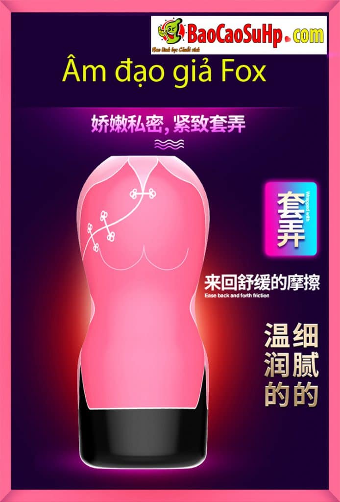Sextoy Cốc Âm đạo giả cầm tay Fox