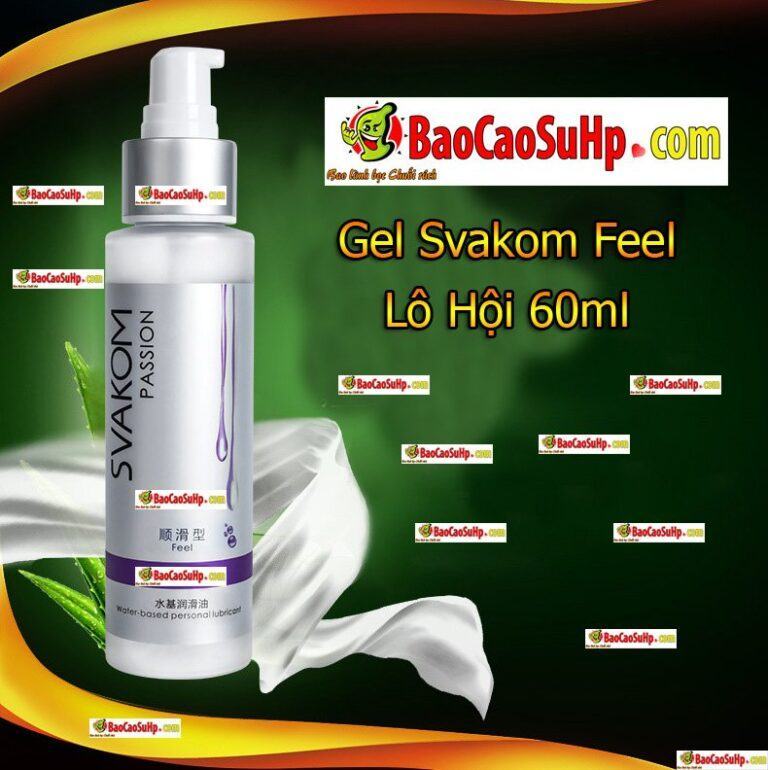 Gel bôi trơn tinh chất lô hội tạo ẩm Svakom Feel 60ml