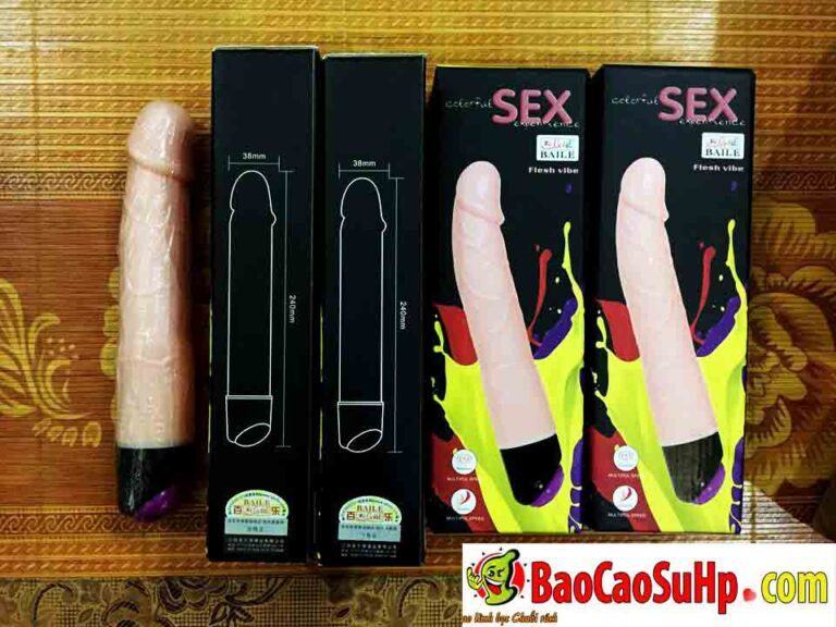 Sextoy Dương vật rung ngoáy Baile