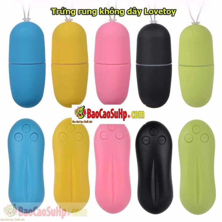 Sextoy trứng rung không dây LoveToy giá rẻ
