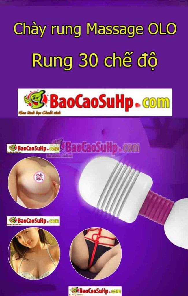 Chày rung massage OLO 30 chế độ rung