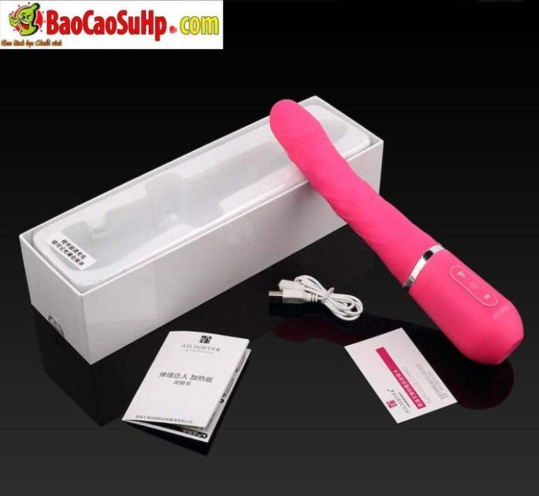 Sextoy dương vật Alighter Baby rung thụt phát nhiệt 2018