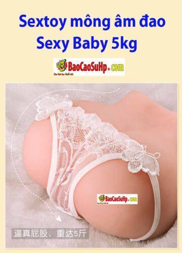 Sextoy mông nguyên khối Sexybaby 3kg