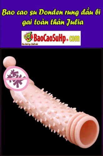 Bao cao su donden BigBaby siêu mềm bi rung đầu