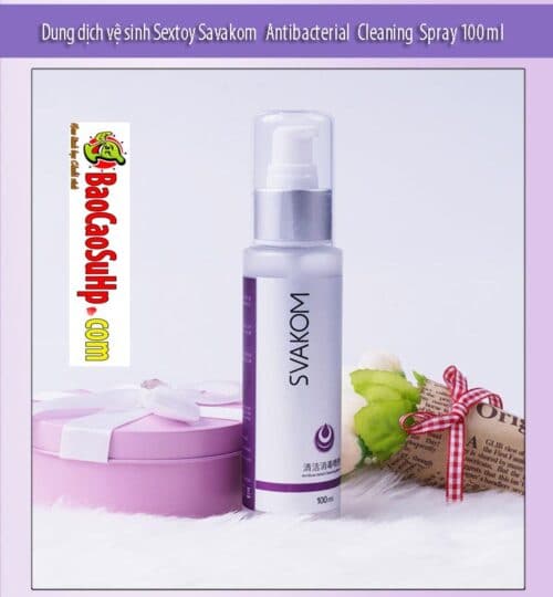 20181105224211 3302302 dung dich ve sinh sextoy savakom antibacterial cleaning spray 100ml 5 2 - Dung dịch vệ sinh Sextoy Savakom Antibacterial Cleaning Spray 100ml