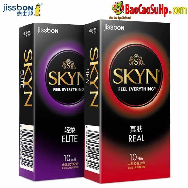 Bao cao su SKYN Elite và Real siêu mềm mượt chống dị ứng