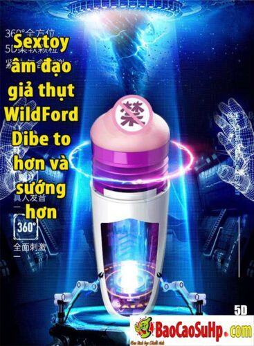 Sextoy âm đạo giả thụt WildFord Dibe to hơn và sướng hơn