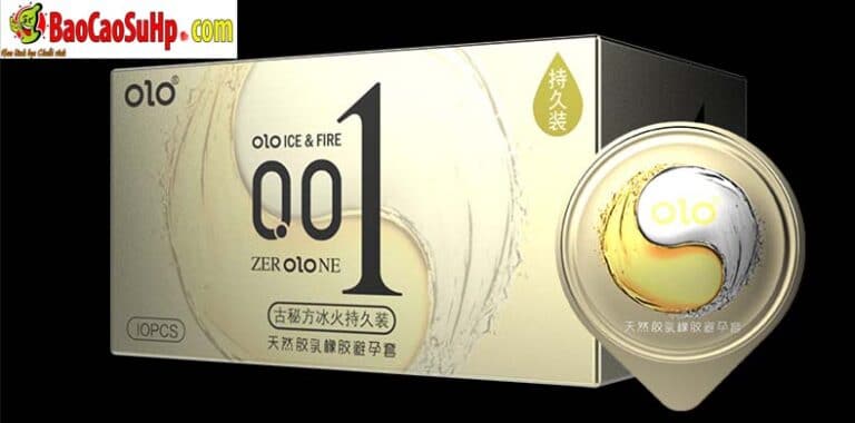 Bao cao su siêu mỏng Olo Ice and Fire new