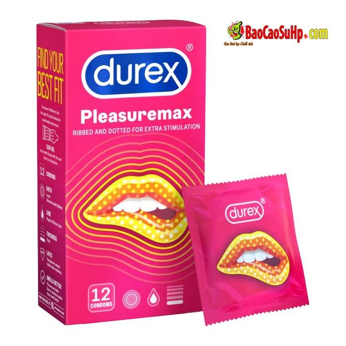 bao cao su durex pleasuremax 3 - Bao Cao Su Durex Pleasuremax Gai gân nổi cực sướng